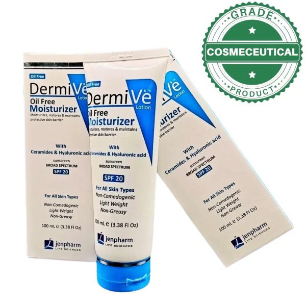 Dermive Oil Free Moisturizer with Ceramides & SPF 20 – 100ml Discount