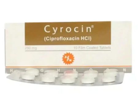 Cyrocin Tablets 250mg (Ciprofloxacin) – Your Reliable Antibiotic For Sale