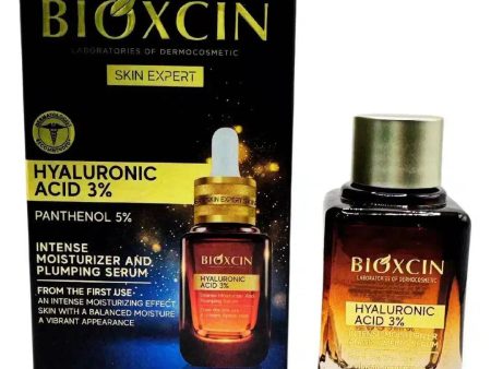 Bioxcin Skin Expert Hyaluronic Acid 3% & Panthenol 5% Intensive Moisturizing Serum 30ml | Dermatologists.pk Online Hot Sale