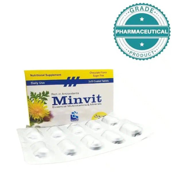 Minvit Vitamin C Tablets – Immune Support and Skin Health For Discount