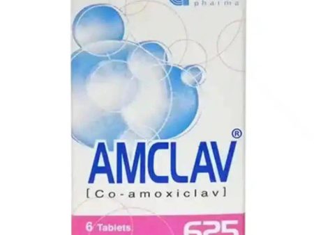 Amclav Tablets 625mg (Amoxicillin Clavulanic Acid) - Getz Pharma Online