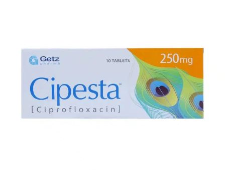 Cipesta Tablets 250mg (Ciprofloxacin) - Getz Pharma Cheap