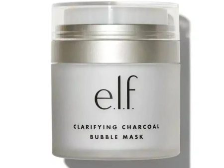 CHARCOAL CLARIFYING BUBBLE MASK BY E.L.F 50g For Discount