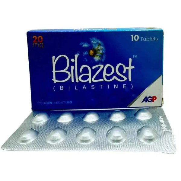 Bilazest 20mg (10 Tablets) - Non-Sedating Allergy Relief - AGP Online