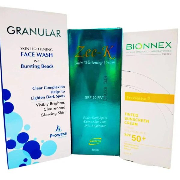 Skin Revival Discount Box: Zee-K, Granular Face Wash, Bionnex Sunscreen Online