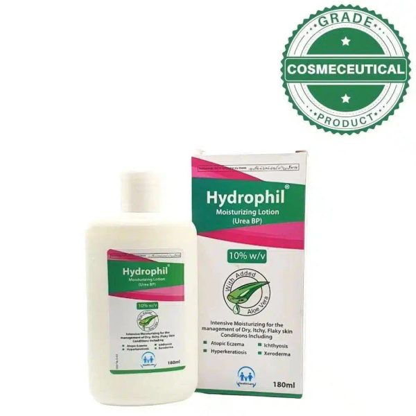 HYDROPHIL MOISTURIZING LOTION (UREA BP 10%W V) 180ml Online Hot Sale