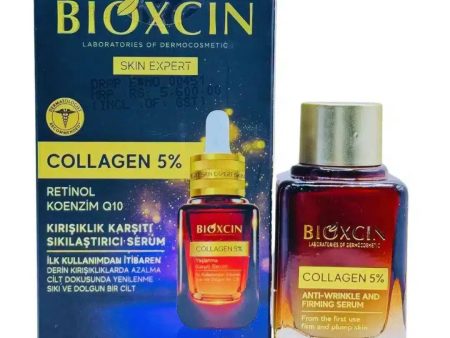 Bioxcin Collagen 5% Retinol Coenzyme Anti-Wrinkle & Firming Serum (30ml) Cheap