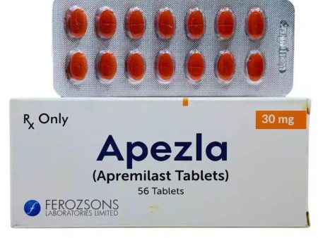 Apezla Tablets 30mg (Apremilast) - Prescription Required Online now