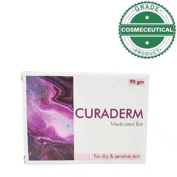 Curaderm Glycerin Oil Bar - Moisturizing & Soothing Skin Care | 90gm | Dermatologists.pk Online