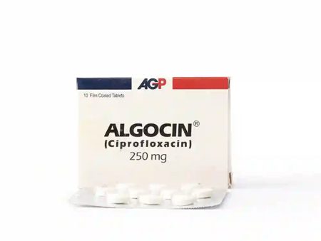 Algocin Tablets 250mg (Ciprofloxacin) - 10 Tablets For Discount