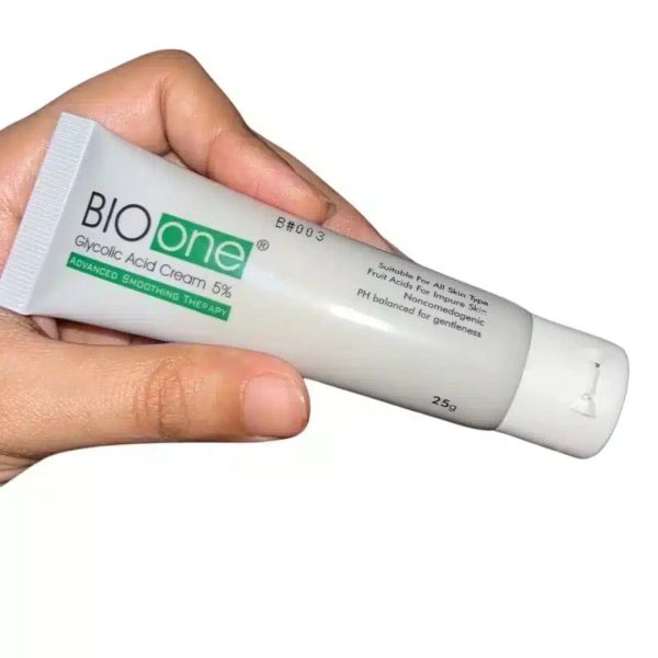 Bio One Glycolic Acid 5% Cream | Gentle Exfoliation for Smoother Skin Online Sale