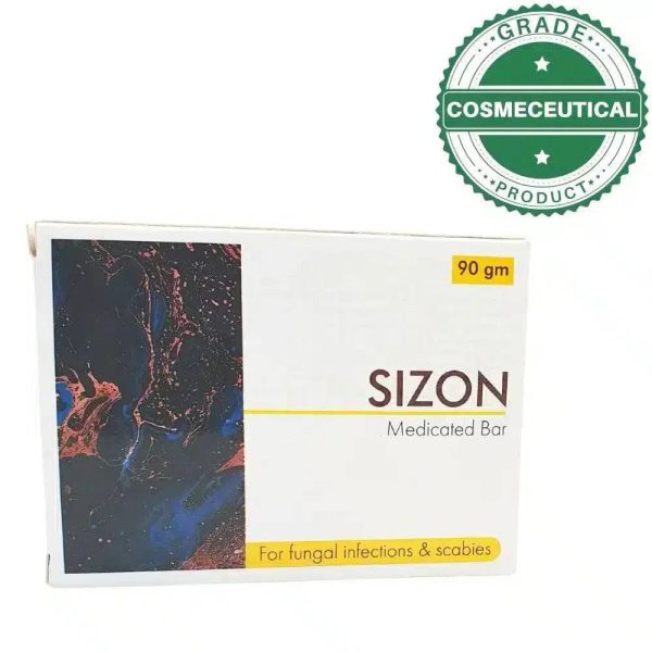 Sizon Bar (Sulphur + Zinc) - Acne-Prone & Oily Skin Treatment | 90gm | Dermatologists.pk Fashion