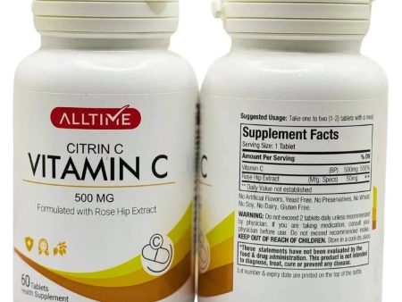 ALL TIME CITRIN C Vitamin C 500mg with Rose Hip Extract Sale