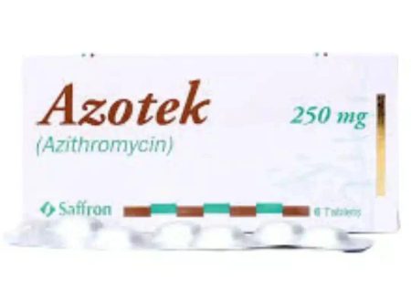 Azotek Tablets 500mg (Azithromycin) - Saffron Pharmaceutical - dermatologists.pk For Cheap