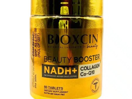 Beauty Booster NADH+ with Collagen & CoQ10 (60 Tablets) - Bioxcin on Sale