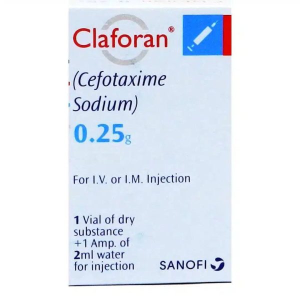 Claforan Injection 0.25g (Cefotaxime) - Sanofi-Aventis on Sale