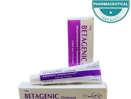 BETAGENIC OINTMENT 15G (BETAMETHASONE+GENTAMICIN) Discount