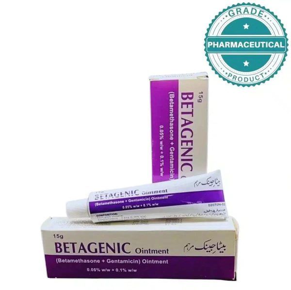 BETAGENIC OINTMENT 15G (BETAMETHASONE+GENTAMICIN) Discount