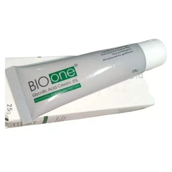 Bio One Glycolic Acid 5% Cream | Gentle Exfoliation for Smoother Skin Online Sale