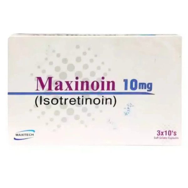 Maxinoin Capsules – Isotretinoin 10mg for Acne Treatment Online Hot Sale