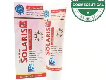 SOLARIS SPF 60+ ULTRA SUN BLOCK BROAD SPECTRUM UVA+UVB CREAM 60ml Online