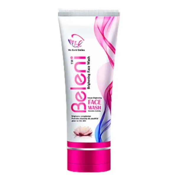 Beleni Brightening Face Wash Gel 75ml | Dermatologists.pk Supply