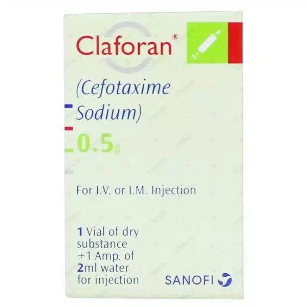 Claforan Injection 0.5g (Cefotaxime) - Sanofi-Aventis Cheap