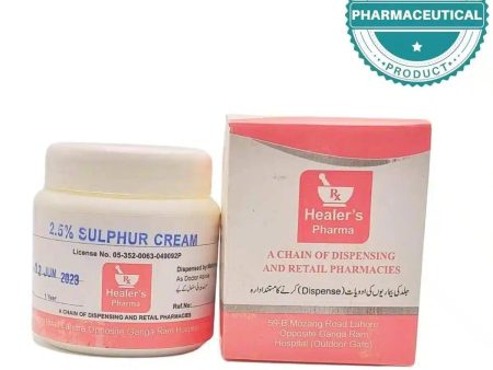 2.5% SULPHUR CREAM -DISPENSING MEDICINE 100gm Hot on Sale