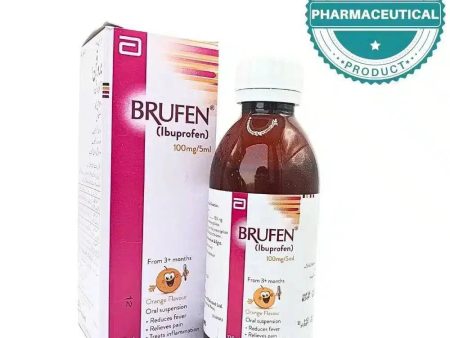 BRUFEN (IBUPROFEN) SYRUP 120ml Fashion