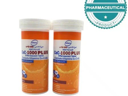 CAC-1000 PLUS EFFERVESCENT TABLETS PACK OF 10 TABLETS Discount