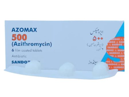 Azomax 500mg Capsules (6 Capsules) - Treat Bacterial Infections - dermatologists.pk For Cheap