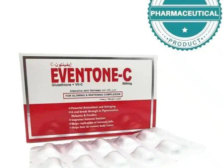 Eventone C Tablets 500mg Advanced Skin Brightening on Sale