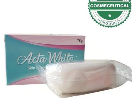 ACTA WHITE skin brightening soap 75gm – Glowing Skin Solution on Sale