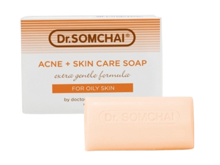 Dr. Somchai Acne Skin Care Soap for Oily Skin Extragentle formula 80g on Sale