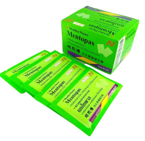 Mentopas Plaster 20Packs Box For Cheap