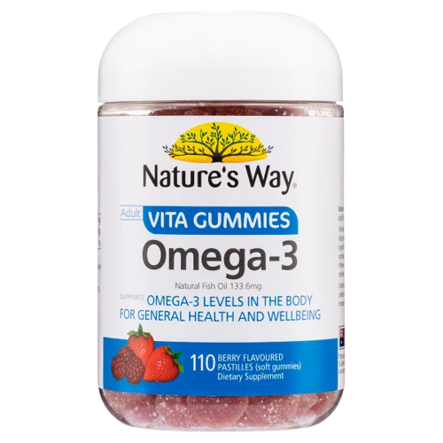 Nature s way vita Gummies Omega-3 110 soft Gum on Sale