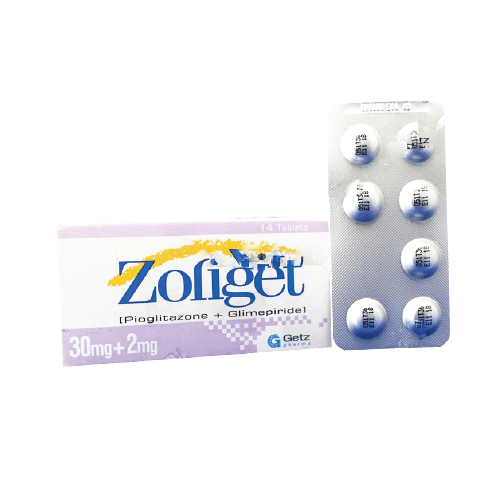 ZOLIGET 30MG+2MG 2x7tab box Supply