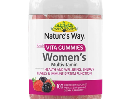 Nature s Way Women s Multi-Vitamine Gummeis for Adults100Gummies BTL Fashion