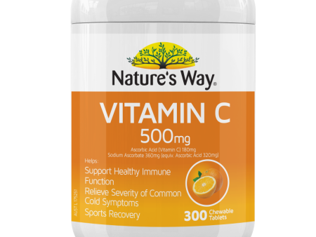 Nature s Way Vitamin C 500mg 300tablets Online Sale