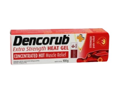 DENCORUB Extra Strength heat Gel 100g Hot on Sale