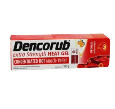 DENCORUB Extra Strength heat Gel 100g Hot on Sale