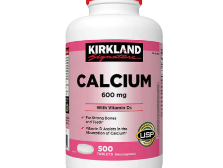 Kirkland Calcium 600mg+D3 (500Tab) Cheap