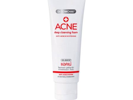 Dr. Somchai Acne Deep Cleanser Foam Anti Acne +Whitening 110g For Cheap