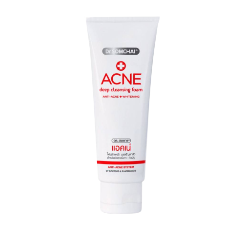 Dr. Somchai Acne Deep Cleanser Foam Anti Acne +Whitening 110g For Cheap