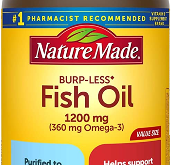 Nature Made Fish oil 1200mg (200 softgels) For Sale