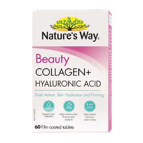 Nature s Way Beauty Collagen + Hyaluronic Acid 60 Caps Online now