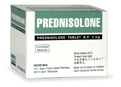 Prednisolone B.P. 5mg Hovid 100Tab Box Online Hot Sale